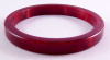 BS48 sliced black cherry bakelite spacer